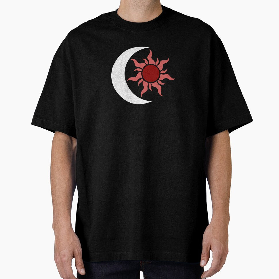 Red Sun and Silver Moon by bittes