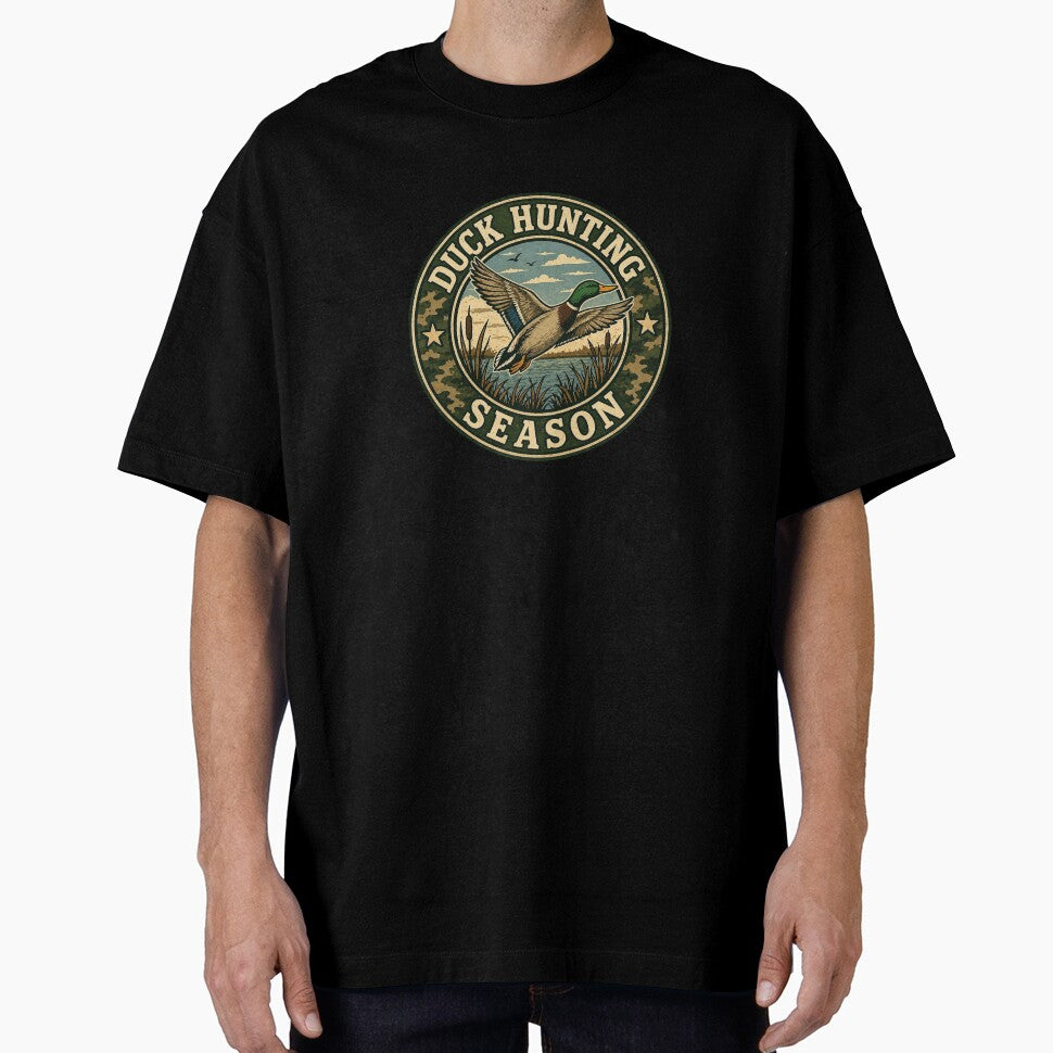 Duck Hunting Season Vintage Badge by EastEndTownie