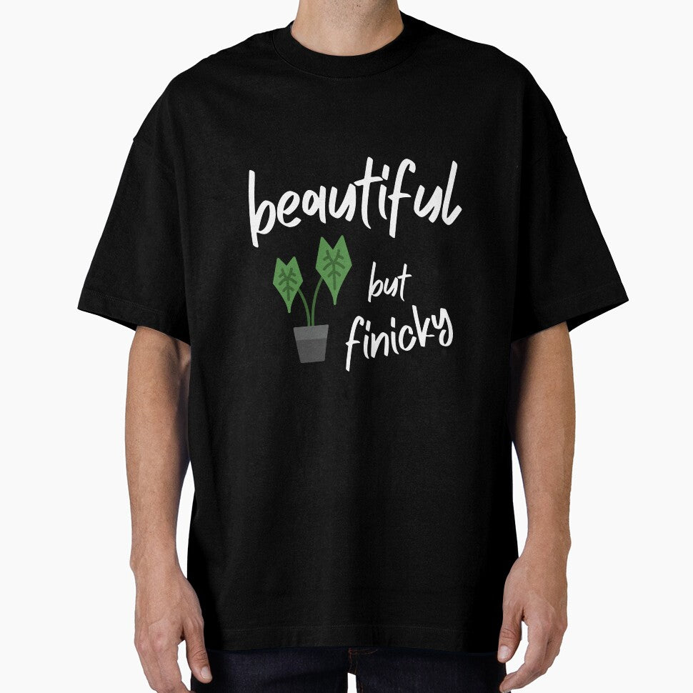 Alocasia: Beautiful but Finicky - Funny Houseplant Quote by ZlodziejkaKiwi