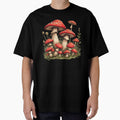 Enchanted Red Toadstools – Vintage Woodland Mushroom Illustration by Karolina’s Cozy Creations