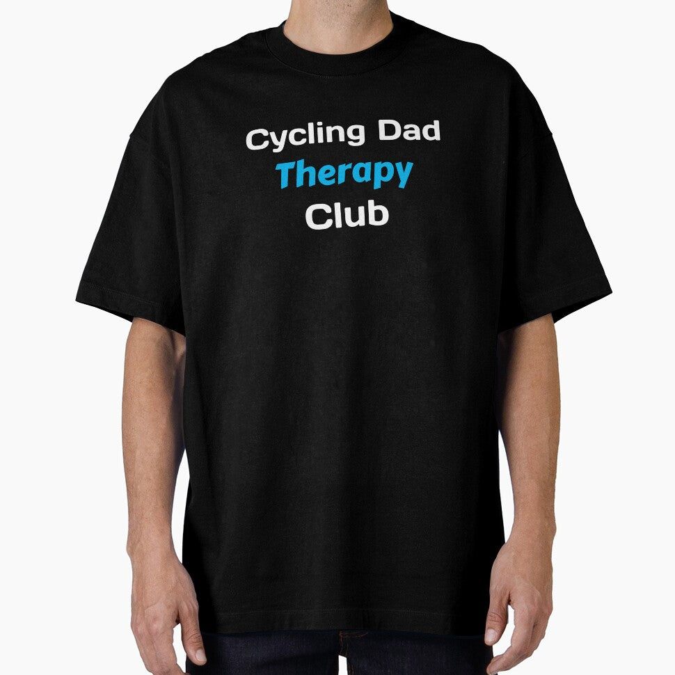 Cycling Dad Therapy Club - Dad Cycling by GreyTee