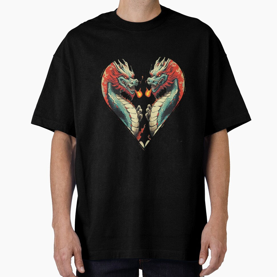 two dragons love Fire dragon breathing fire by Expressions-Sel