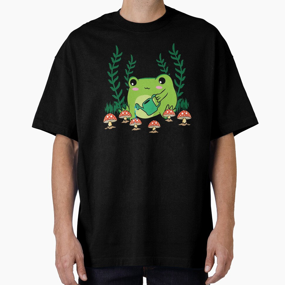 Cottagecore frog anime by MoneciaSerna