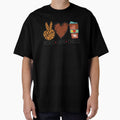 Peace Love Coffee | Coffee Fan by simplife-art