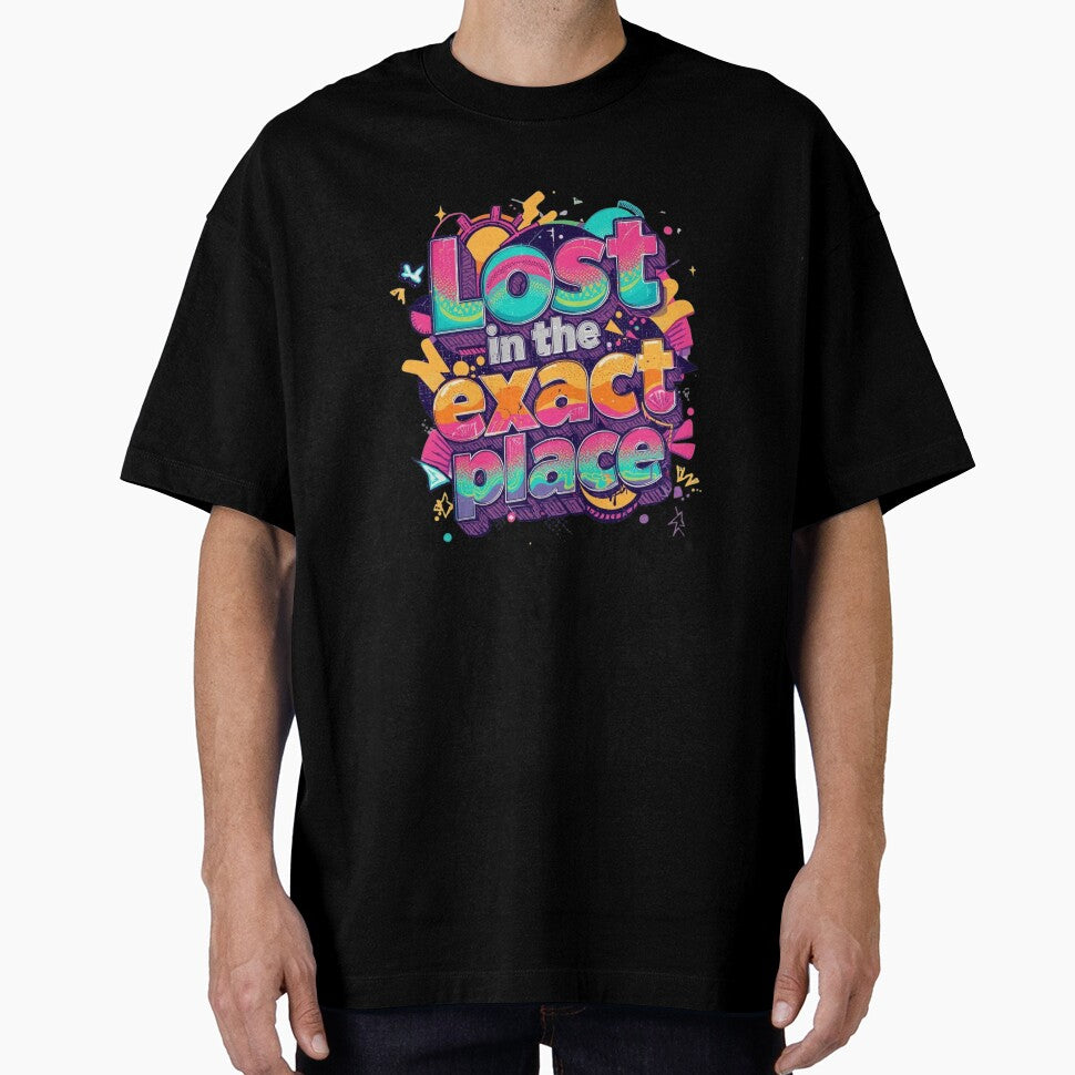Lost in the Exact Place Abstract Philosophy Quote by CleanDecor