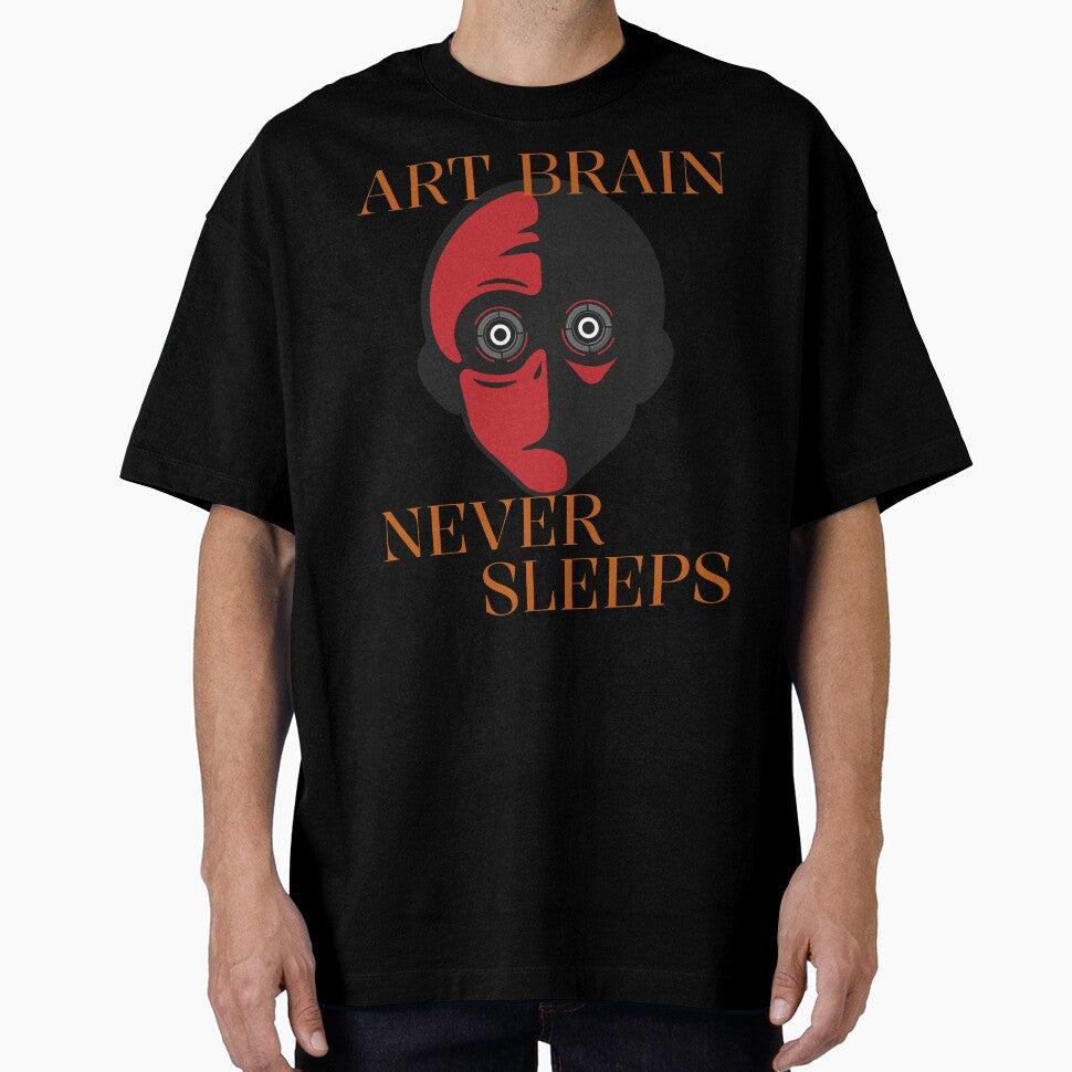 Art Brain Never Sleeps Creative Hobby Chaos by OLIVETEES