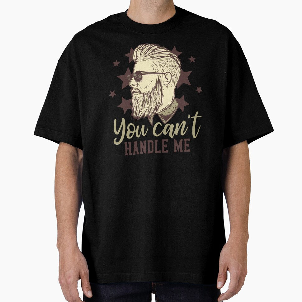 You Can't Handle Me Hipster Barber Vintage Barbershop Retro Illustration by MemphisCenter