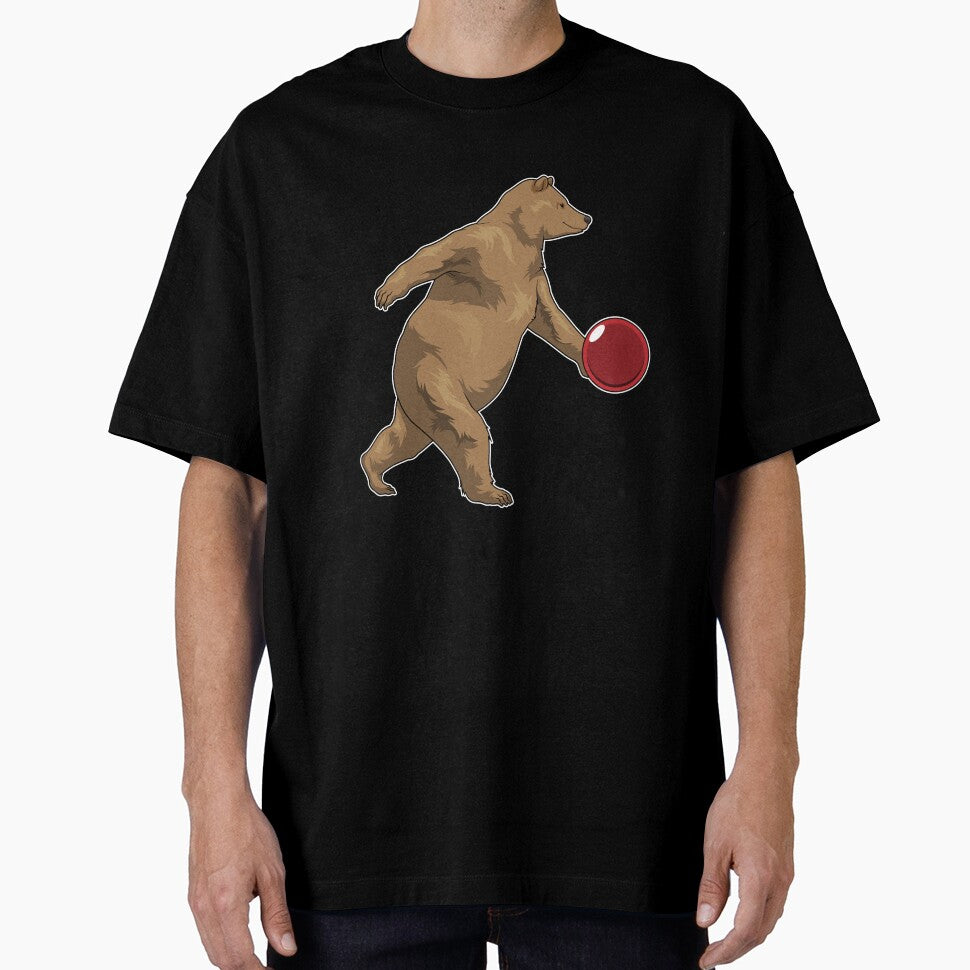 Bear Bowling Bowling ball by Snabdesign84