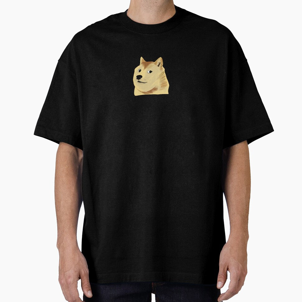 Shiba Inu Meme Dog Drawing by OkiDokiDesign