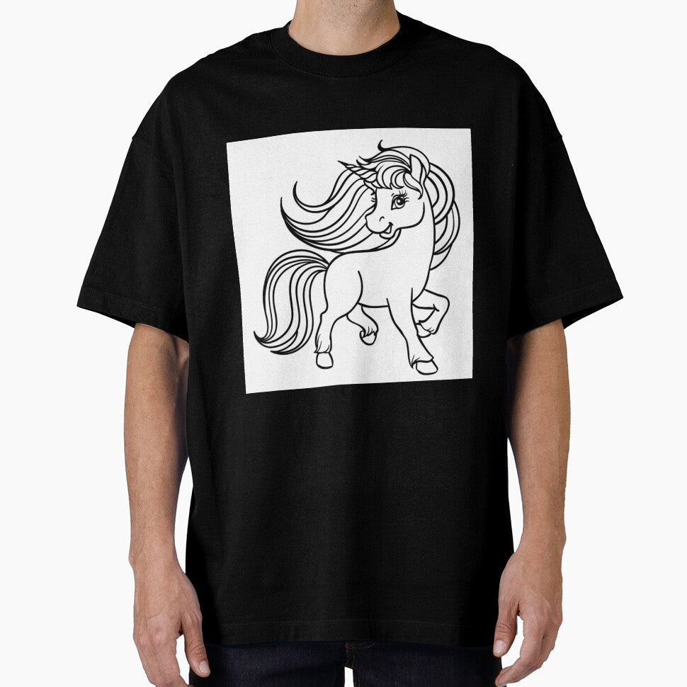Unicorn Outline by Mywaymylife