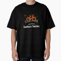 Two Wheels Endless Smiles Enjoy Cycling by FigTreeFactory