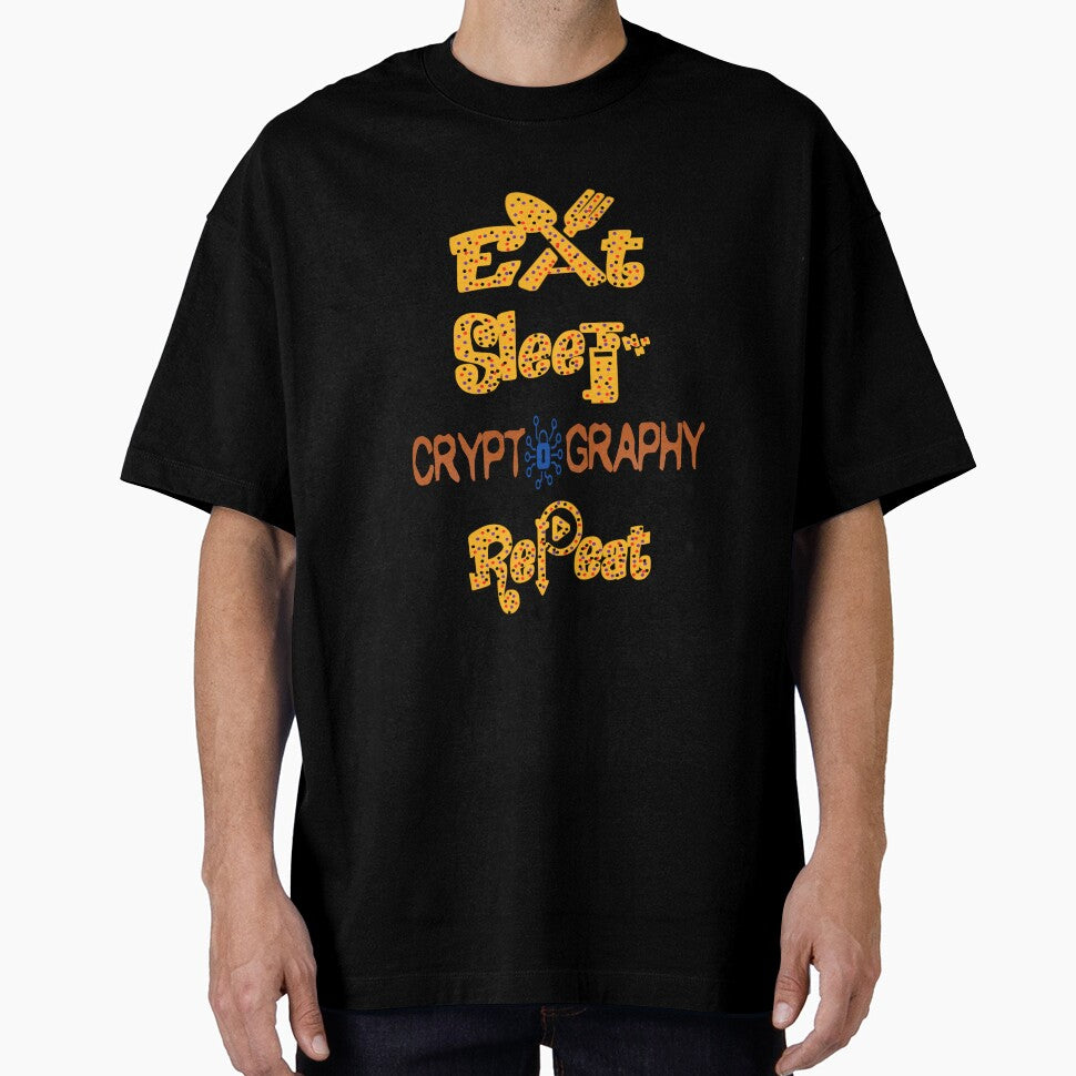 Eat sleep cryptography repeat, by Chakilogy
