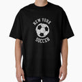 New York Soccer Retro Distressed 90's Vintage by MollyLYork Unisex , , , Long Sleeve Tee