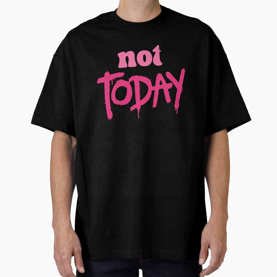 Not Today Funny Sarcastic Relatable Quote | Not Happening Spray Paint by MiaDelelai