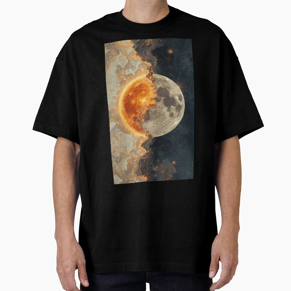 Where the Sun Burns Into the Moon by AbstractAnom