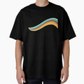 70s Retro Wave Swirl by LisWilliams