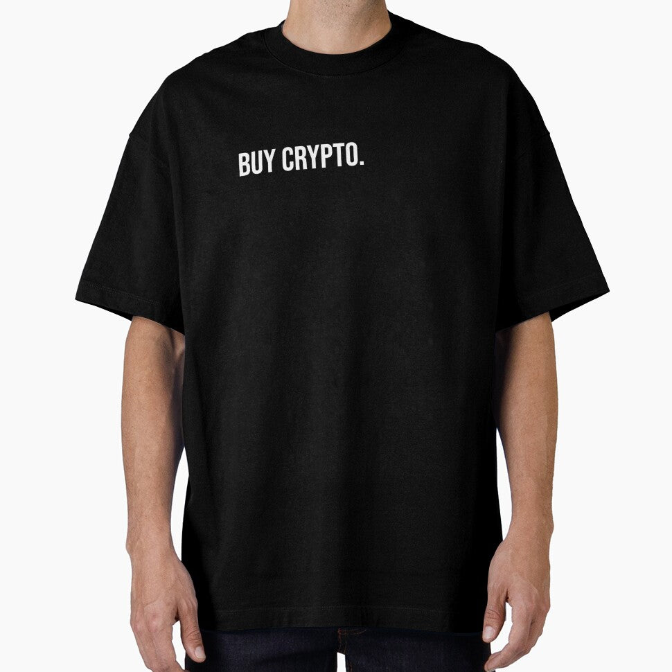 Long story short. Buy crypto - white/black text by mikeldabbah
