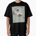 Japanese Animal Art - Monkey - Modern Ukiyo-e - Japandi, Sage Green by Black Swallow