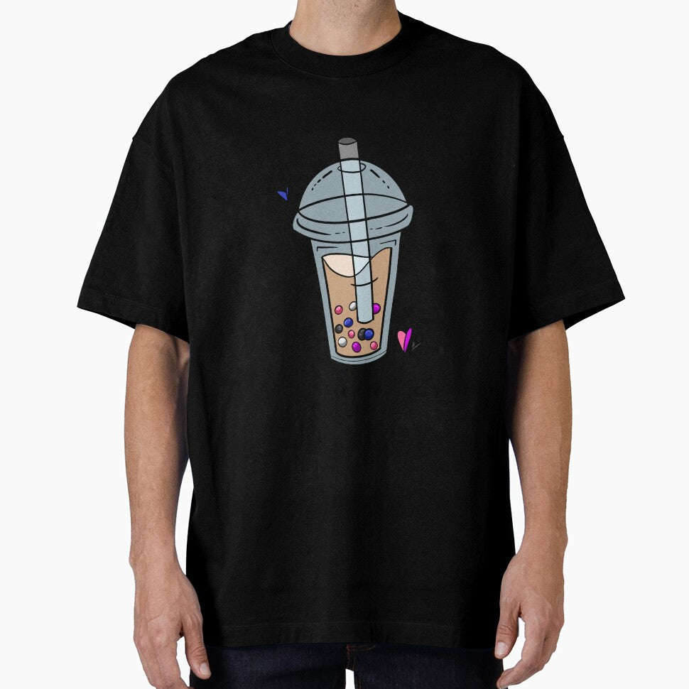Genderfluid Pride Bubble Tea by CJ Vanderbeek