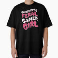 Somebody's Feral Gamer Girl Retro Groovy Women Gift by LADistrictGarb