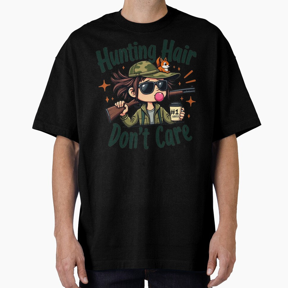 Hunting Hair, Don't Care (Game Hunting) by PerkzPrints