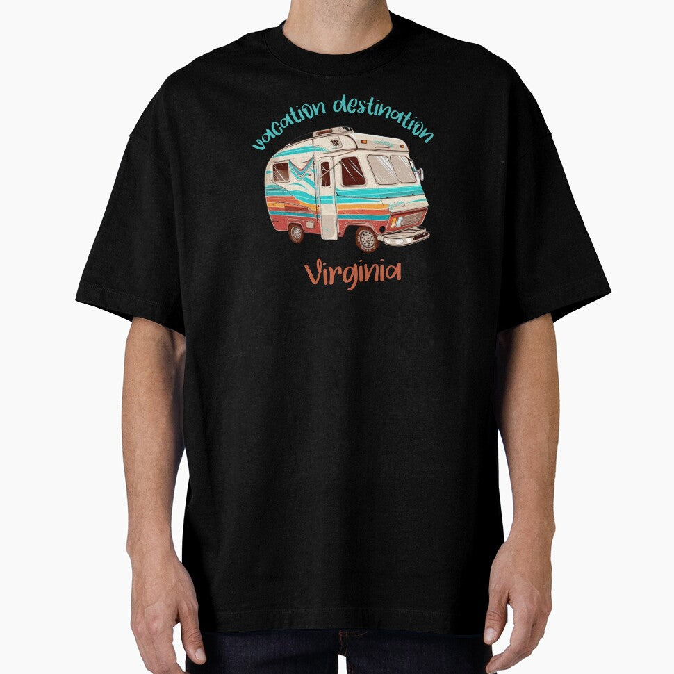Vacation Destination Virginia T-Shirt by MarqisStudio