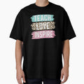 TEACH LOVE INSPIRE | Leopard print teacher's gift by ETIndustries