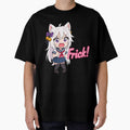 Filian Fullbody Chibi Design Sticker "Frick!" by Fresh Oshi Pressed