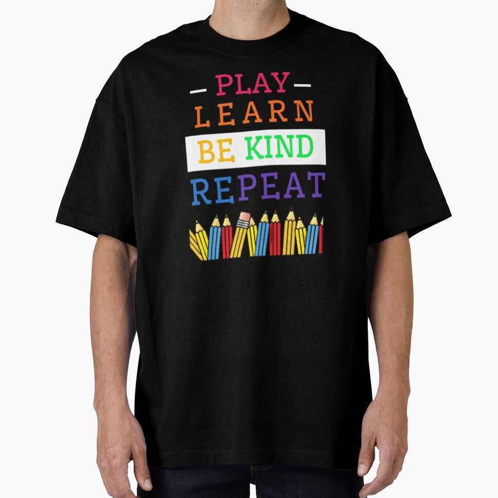Play Learn Be Kind Repeat by ImaginedCo
