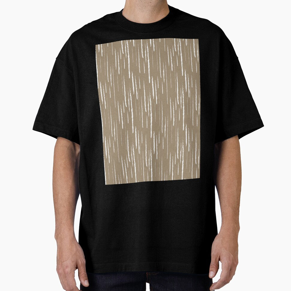 Brown and White Grunge Vertical Stripe Pattern Pairs DE 2022 Trending Color Tuscan Mosaic DE6208 by ColorOfTheYears