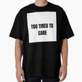 Too Tired To Care Funny Sticker by abanoubsamir938