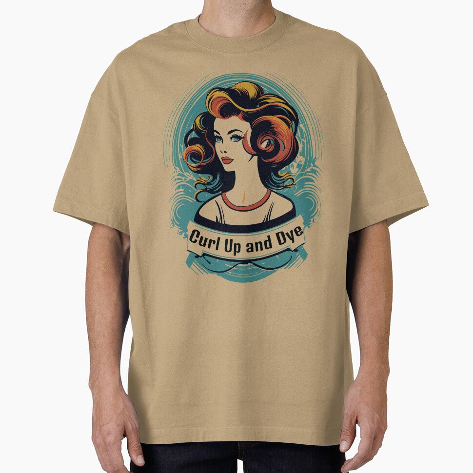 Vintage Hair Salon: Curl Up and Dye by VoyteksDesigns