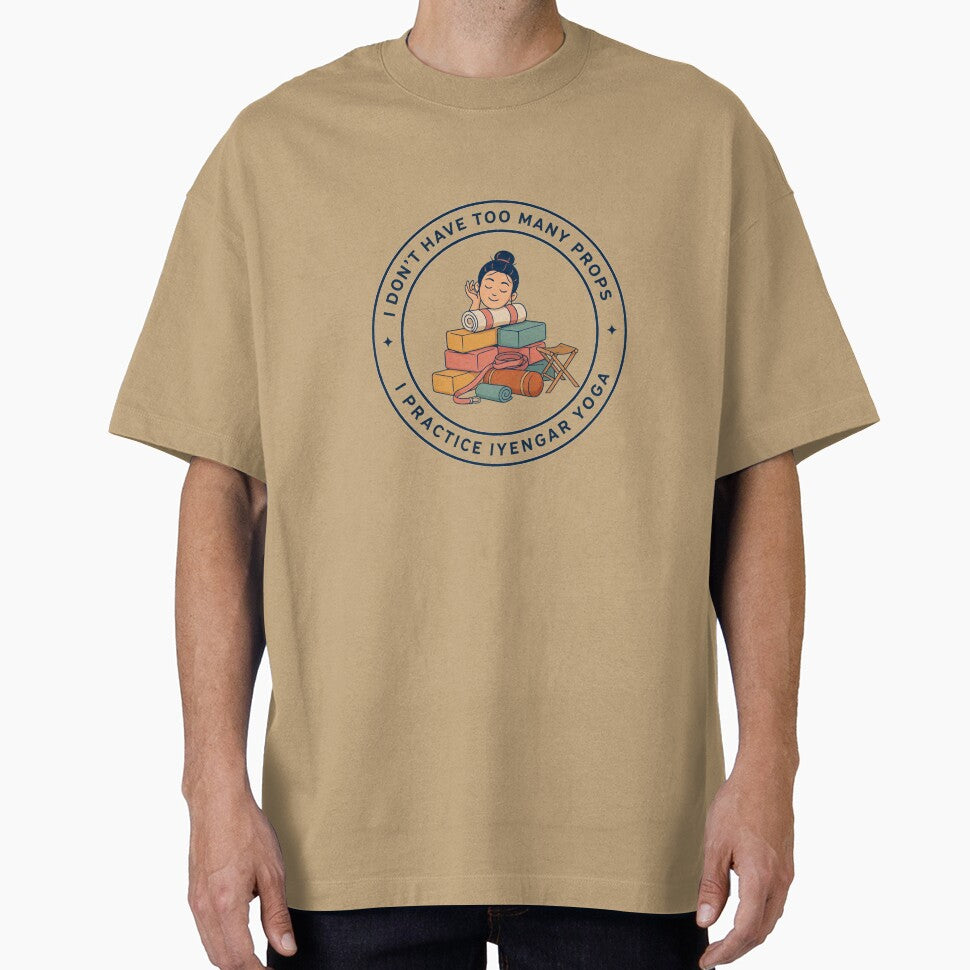 I Don’t Have Too Many Props – I Practice Iyengar Yoga Funny Yoga Lover Design by ArcticFoxStudio