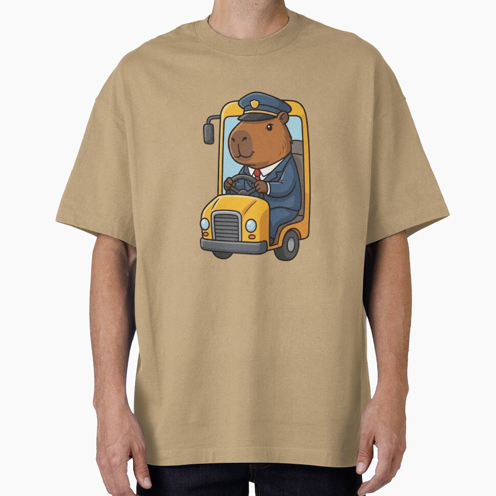 School Capybara Bus Driver by Ivy-Triggs