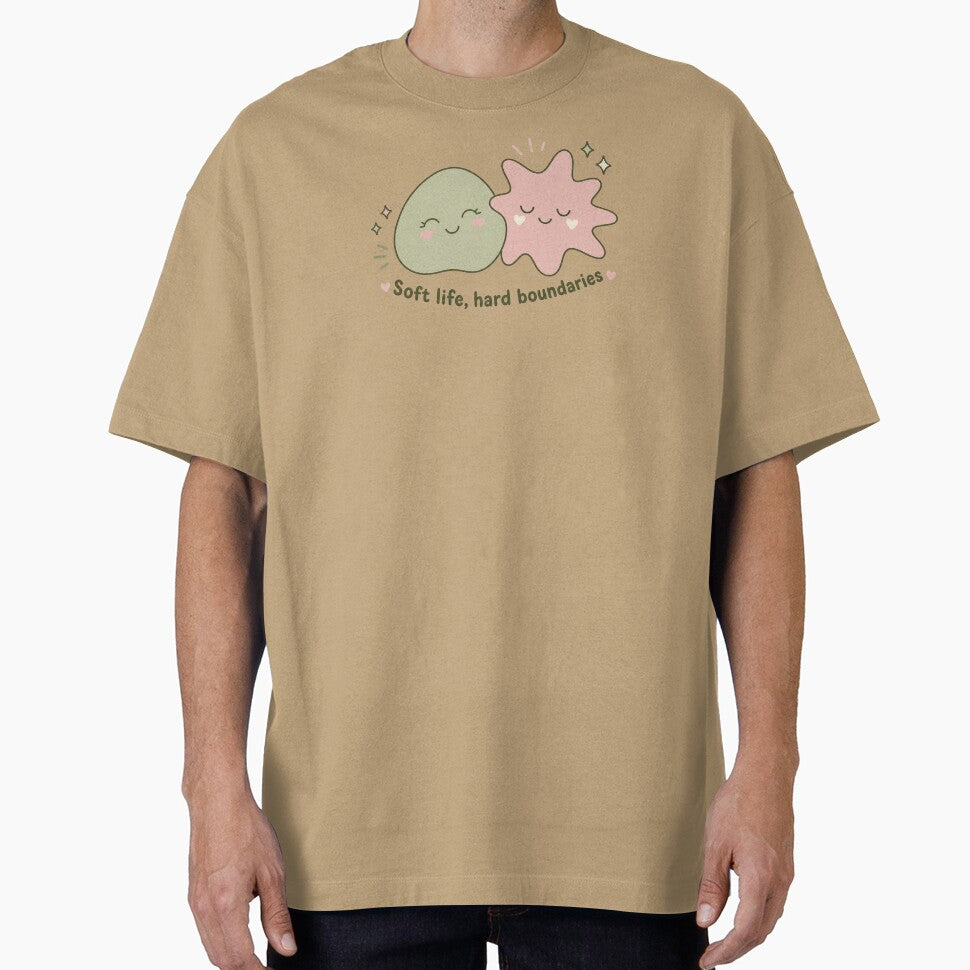 Soft life, hard boundaries Graphic Design – Wellness / Life Humor by GallaresDesign