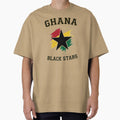Ghana Soccer Black Star by Majorprint Unisex , , , Long Sleeve Tee