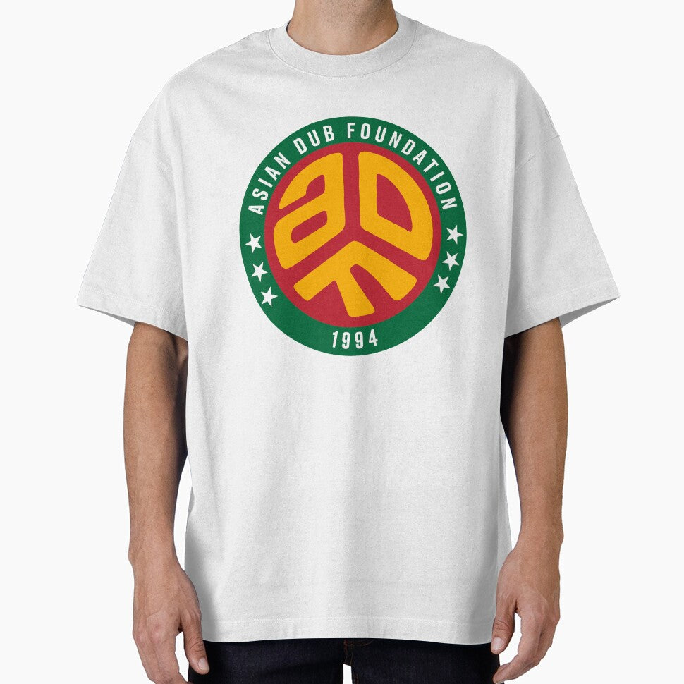 Asian Dub Foundation 1994 Activist Circular Emblem T-Shirt by EvulAtheng Designs