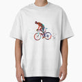 Road cycling, road cycling man, road bicycle, man cyclist by Rosaliartbook