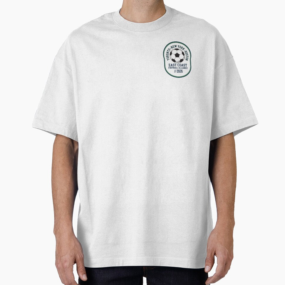 East Coast Football Alliance Vintage Soccer Badge by BrownHorse90s Unisex , , , Long Sleeve Tee