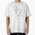 Just A Line - Woman Face - Statuesque Woman by altandesign