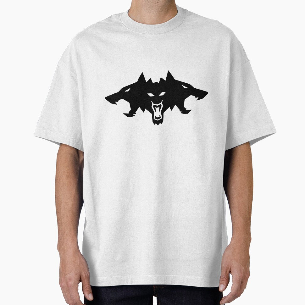 Tesla Cyber Beast Three-Headed Wolf Silhouette 8k UHD by bookletbuilder
