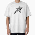 Y2K Distorted Cyber Star - Grunge Punk Aesthetic by Kromatik