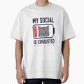 Low Social Battery Cat Funny Introvert Graphic by ArtoryNest