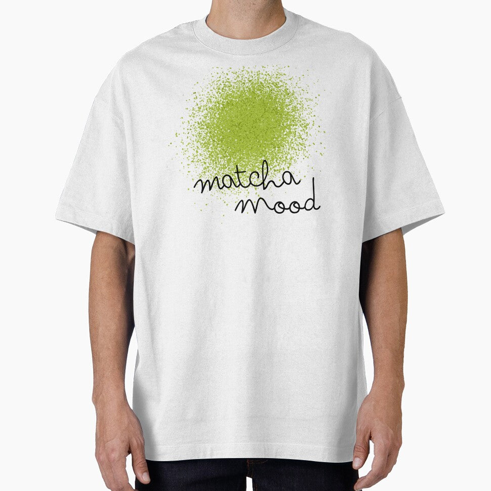Matcha Mood | Minimalist Matcha Powder Aesthetic Illustration by MikkamioDesign