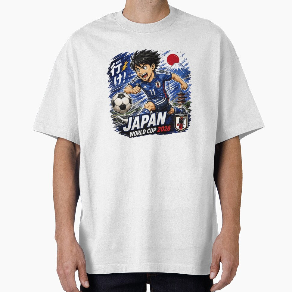 Japan Road to World Cup 2026 by Pixanova Unisex , , , Long Sleeve Tee