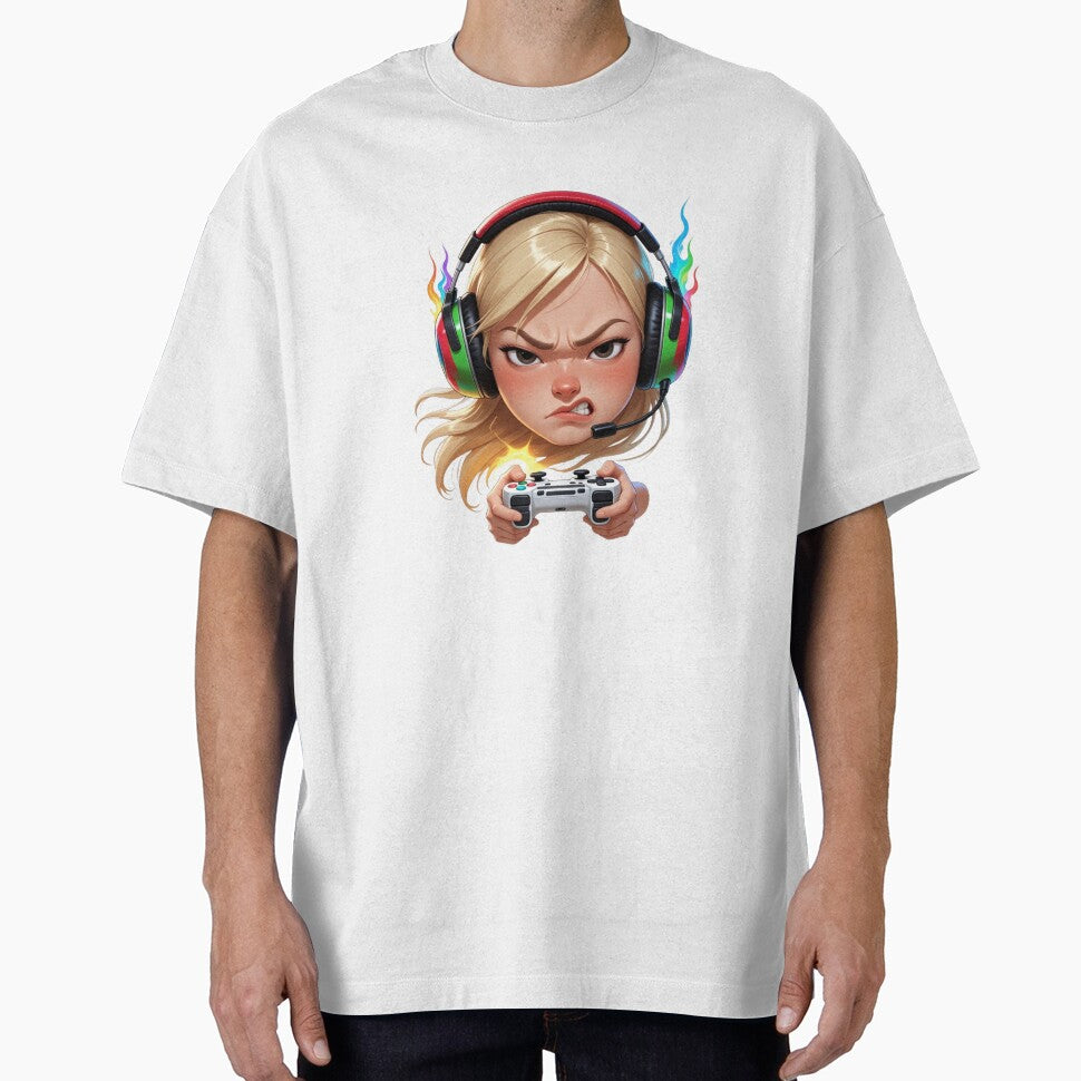 Furious Gamer Girl Avatar by CodellCreations