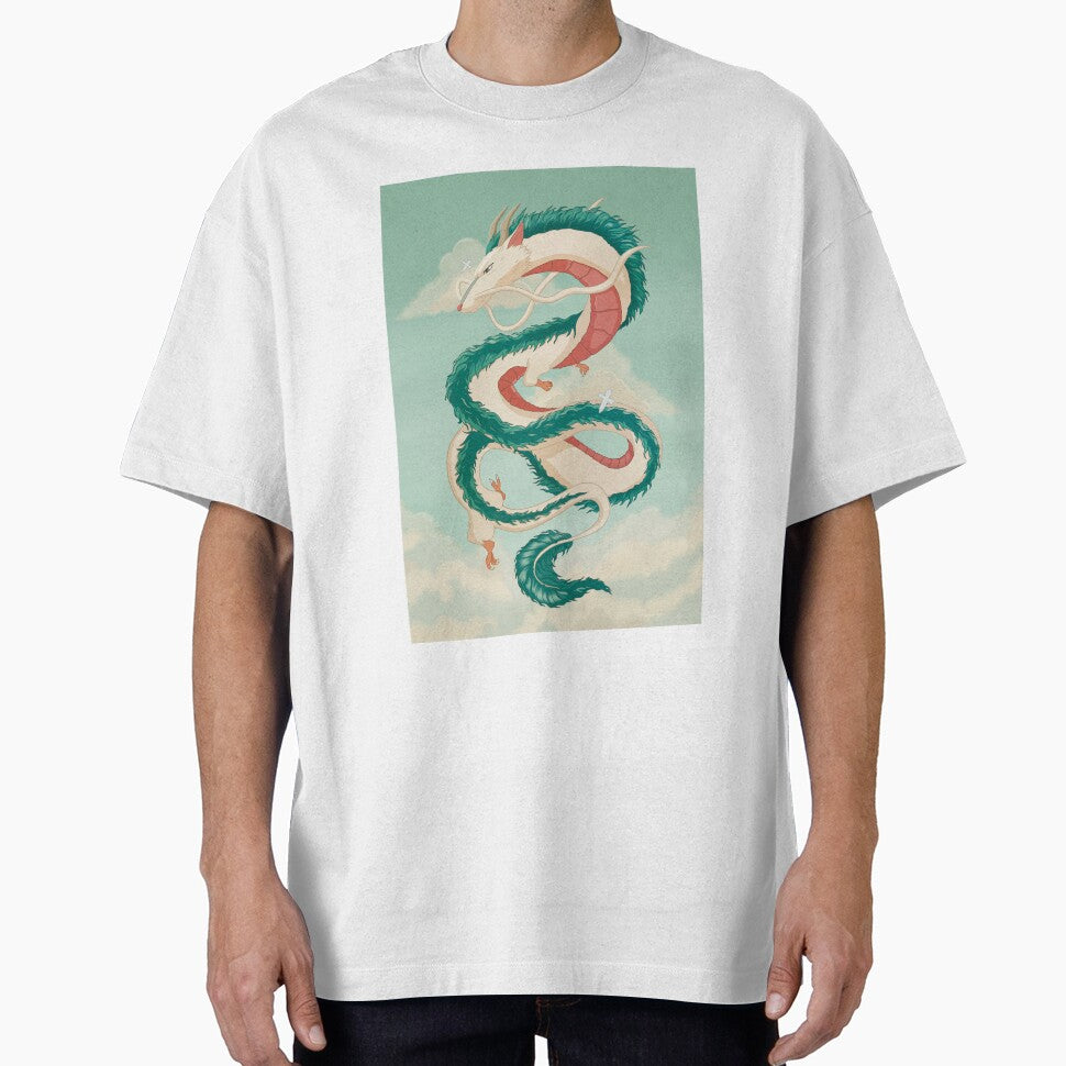 Haku, Dragon in the Sky – Spirited Away – Ghibli by madebymirabelle
