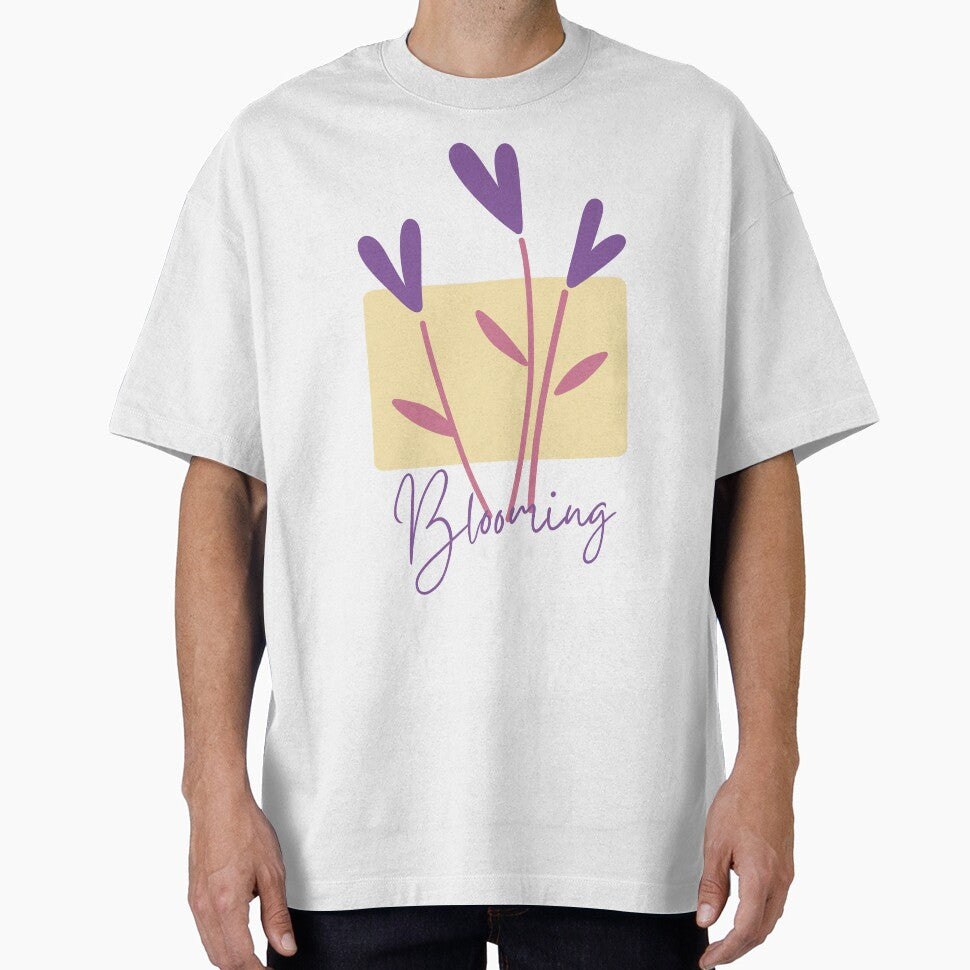 Pastel Blooming Wildflowers Line Art by Novalineastudio