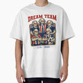 Dream Team USA Founding Fathers Soccer Team Funny 4th of July America 250th Anniversary by Youngkev-arts
