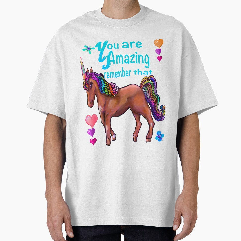 Inspirational motivational affirmation Afro braids melanin brown skin unicorn inspirational gifts for women by Artonmytee
